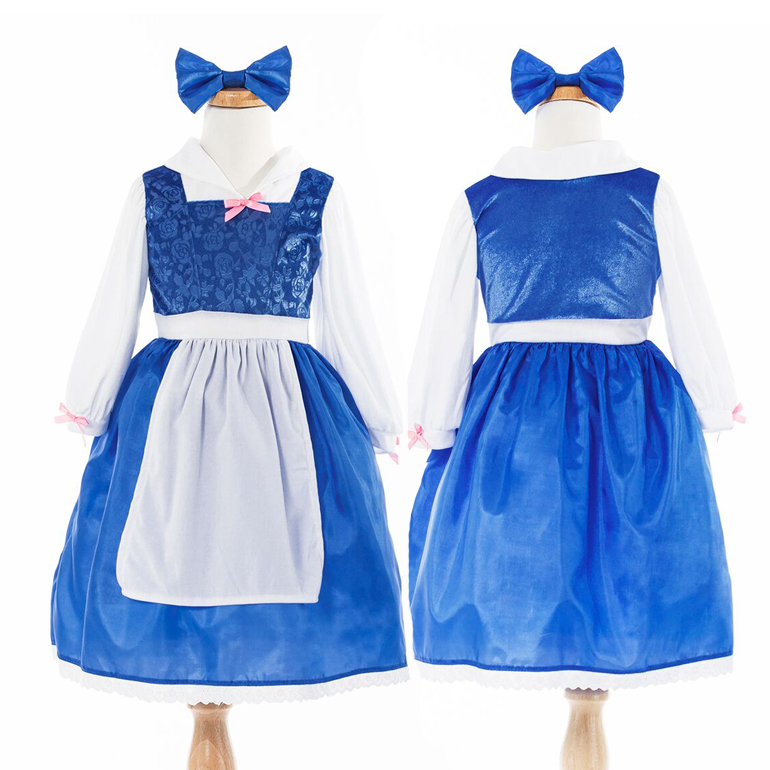 町娘ベルみたいなワンピースドレス