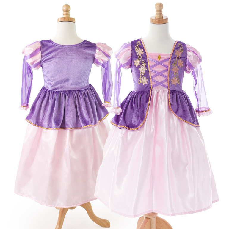 ラプンツェルみたいなプリンセスドレス